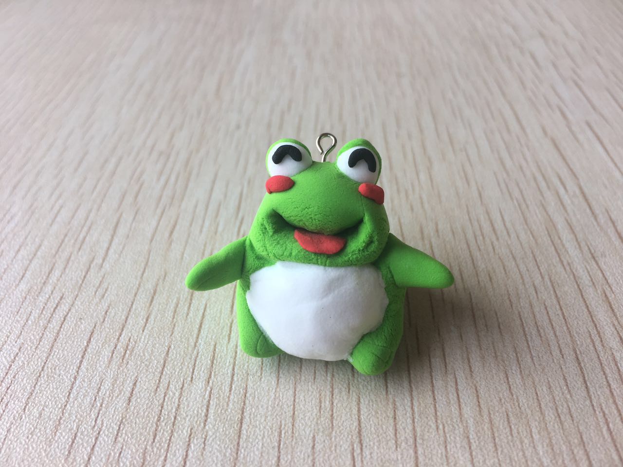 彩泥小动物青蛙图片