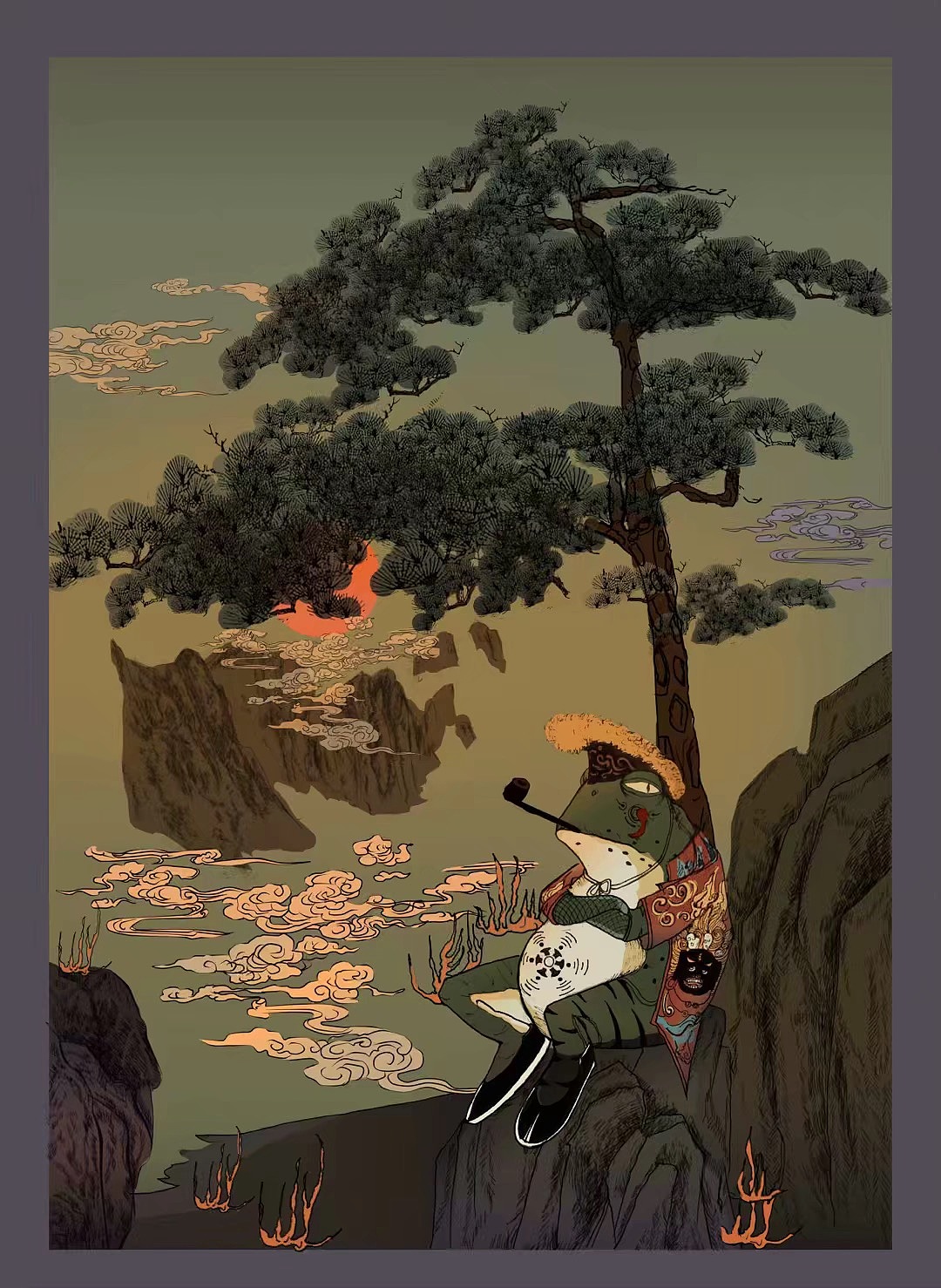 江湖行|插画|创作习作|art徐徐图之_原创作品-站酷zcool