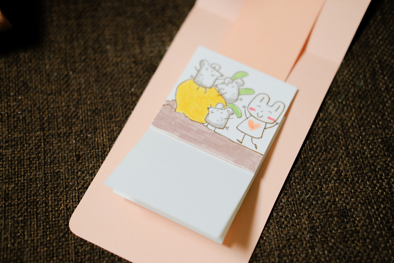 【画画 手作】自制 鼠年《拔萝卜》翻翻书~翻翻乐