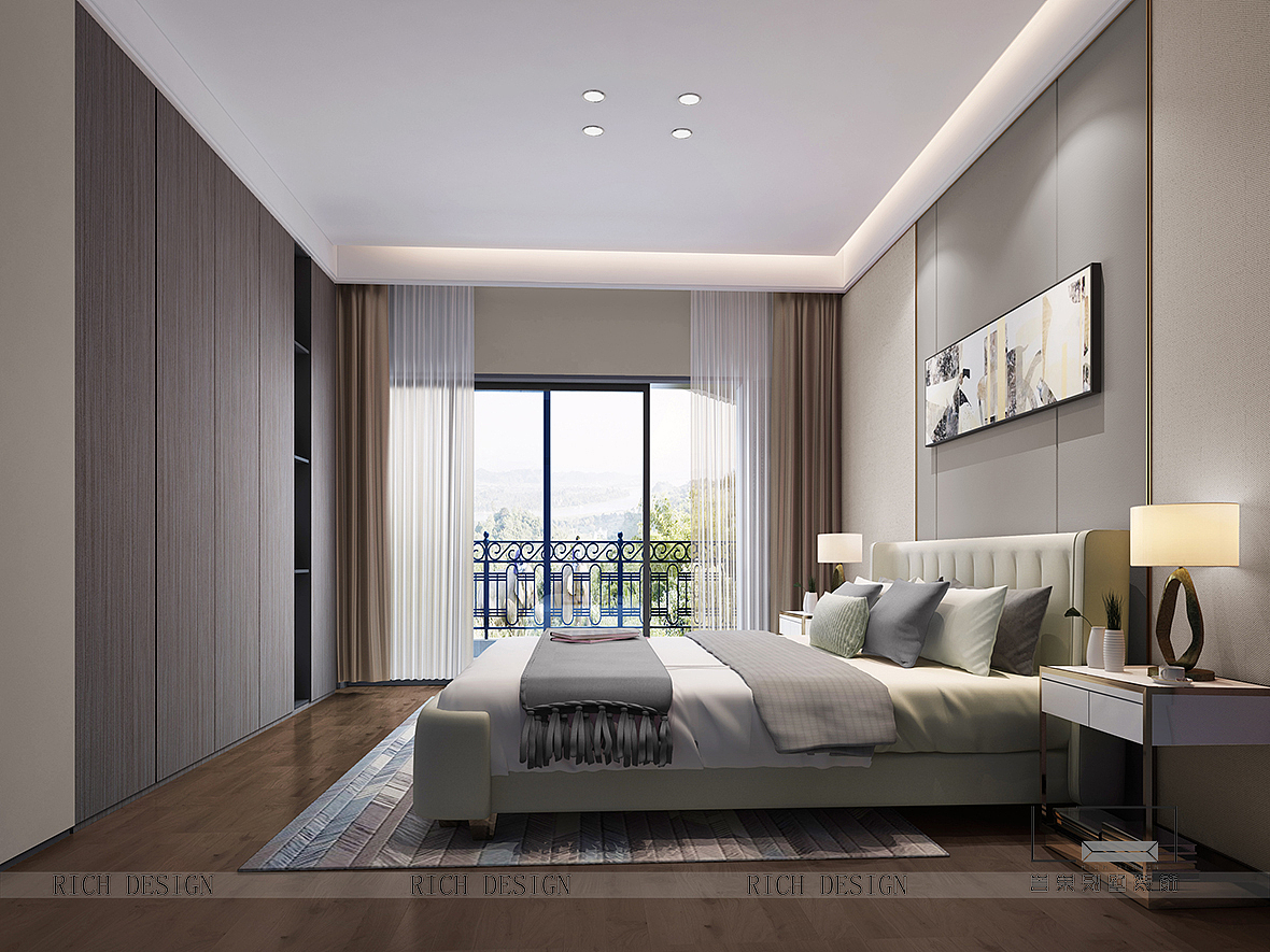 恒大山水别墅现代装修装饰,深圳装修公司