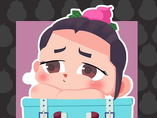 葫蘆娃二創(chuàng)（個人主頁-ZNTUxMzU5MTY=） - IP形象 - 站酷設(shè)計師Carnys原創(chuàng)素材 - 站酷ZCOOL