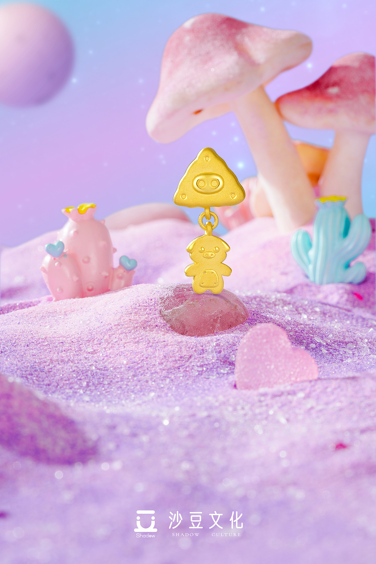 SHADOW 周大生『姜饼人』 珠宝首饰摄影