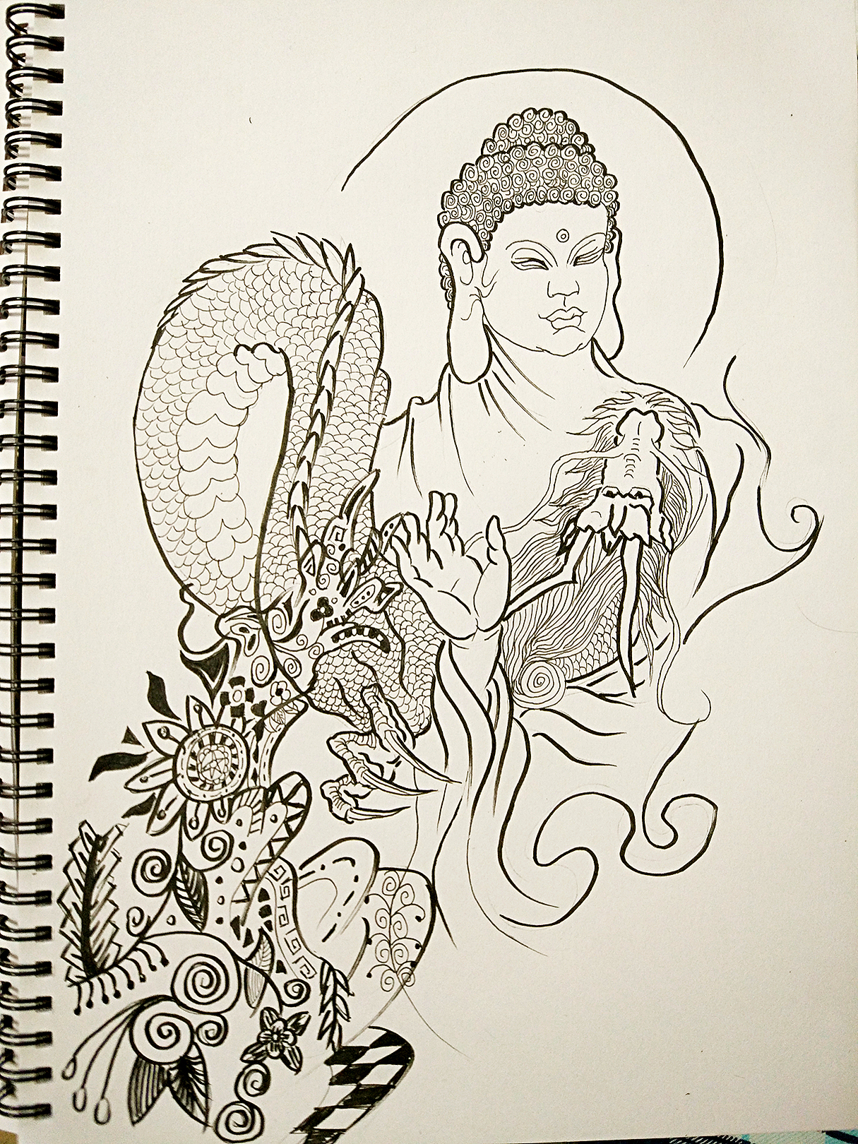 佛教手绘（图ZNzcwNjU3MzY=） - 创作习作 - 站酷设计师大PP就是我原创素材 - 站酷ZCOOL