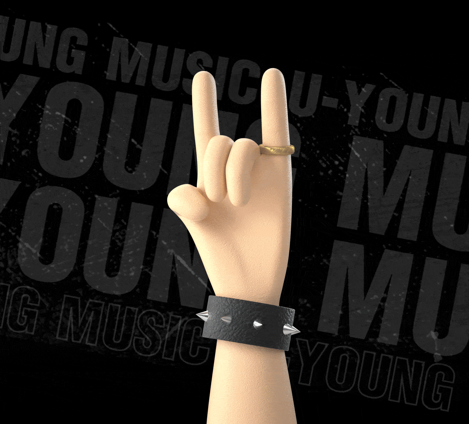 U-YOUNG MUSIC品牌+IP设计（图ZMTgwNzIwOTcy） - IP形象 - 站酷设计师BOOOM本末原创素材 - 站酷ZCOOL