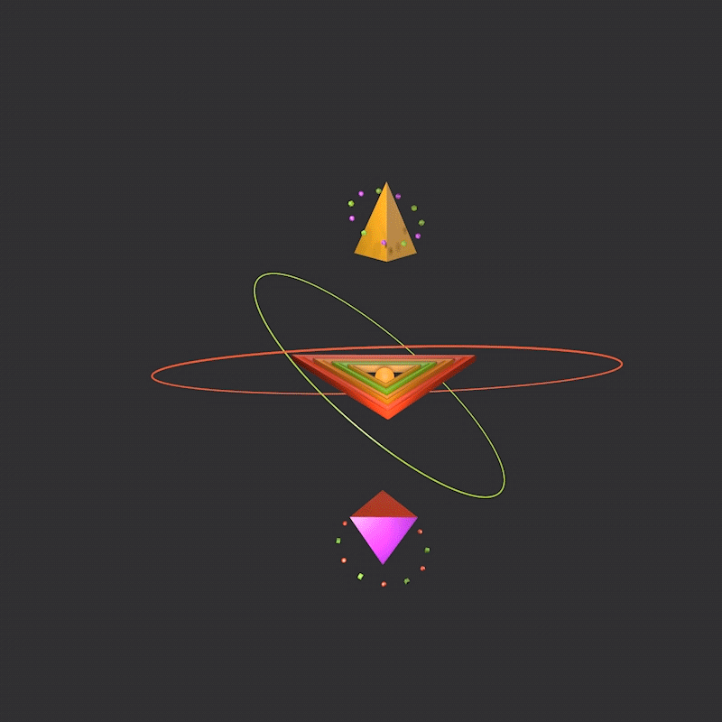 动效设计ae和C4D作品都有,简单复杂都有,临摹作品