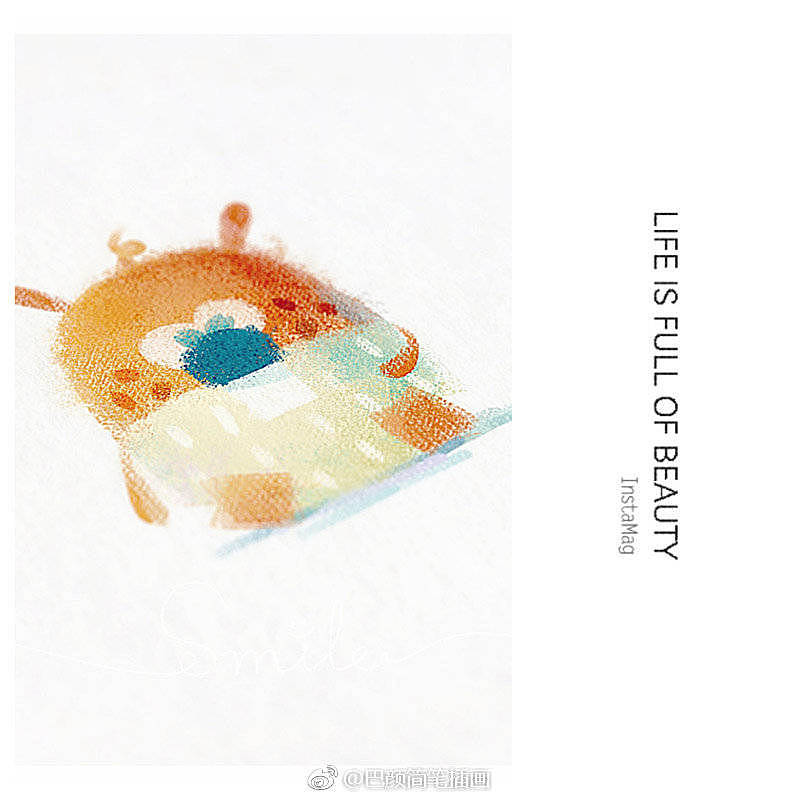 简笔插画2019.1月-2