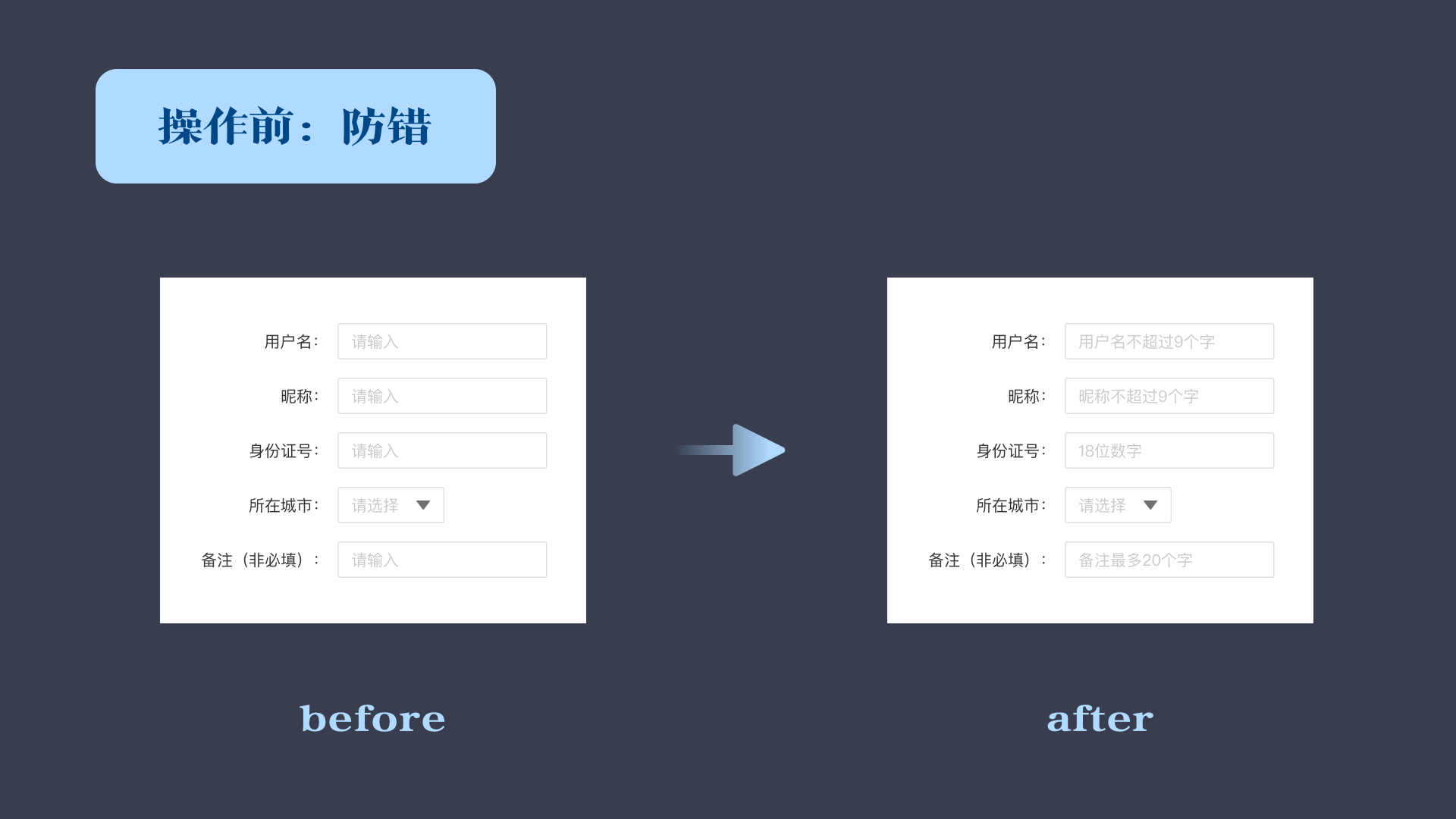 如何提升B端中表单的易用性