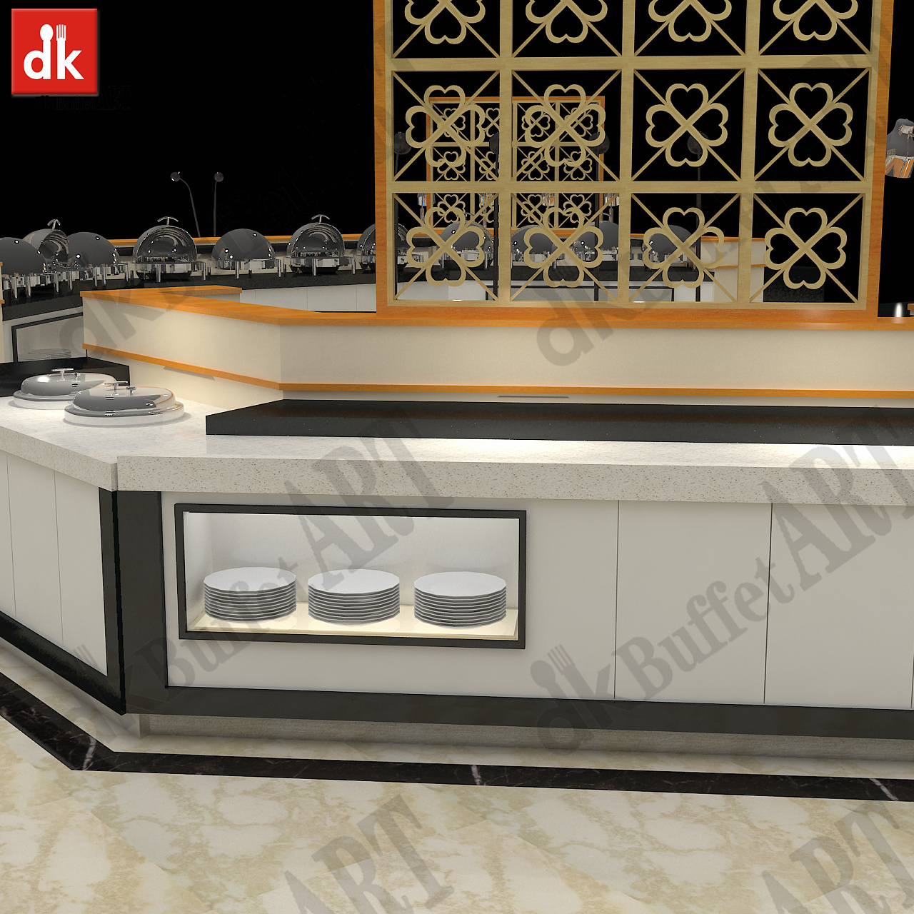 深圳迪克森2019 自助餐台新品 设计制作生产厂家 |平面|其他平面|迪克