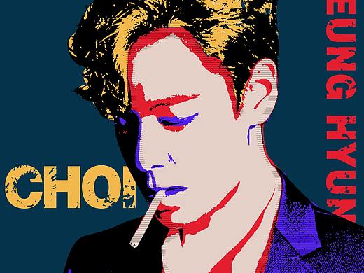 波普人物頭像 POP ART”（個(gè)人主頁-ZNDQwMzk3MzY=） - 其他平面 - 站酷設(shè)計(jì)師知鳥設(shè)計(jì)原創(chuàng)素材 - 站酷ZCOOL