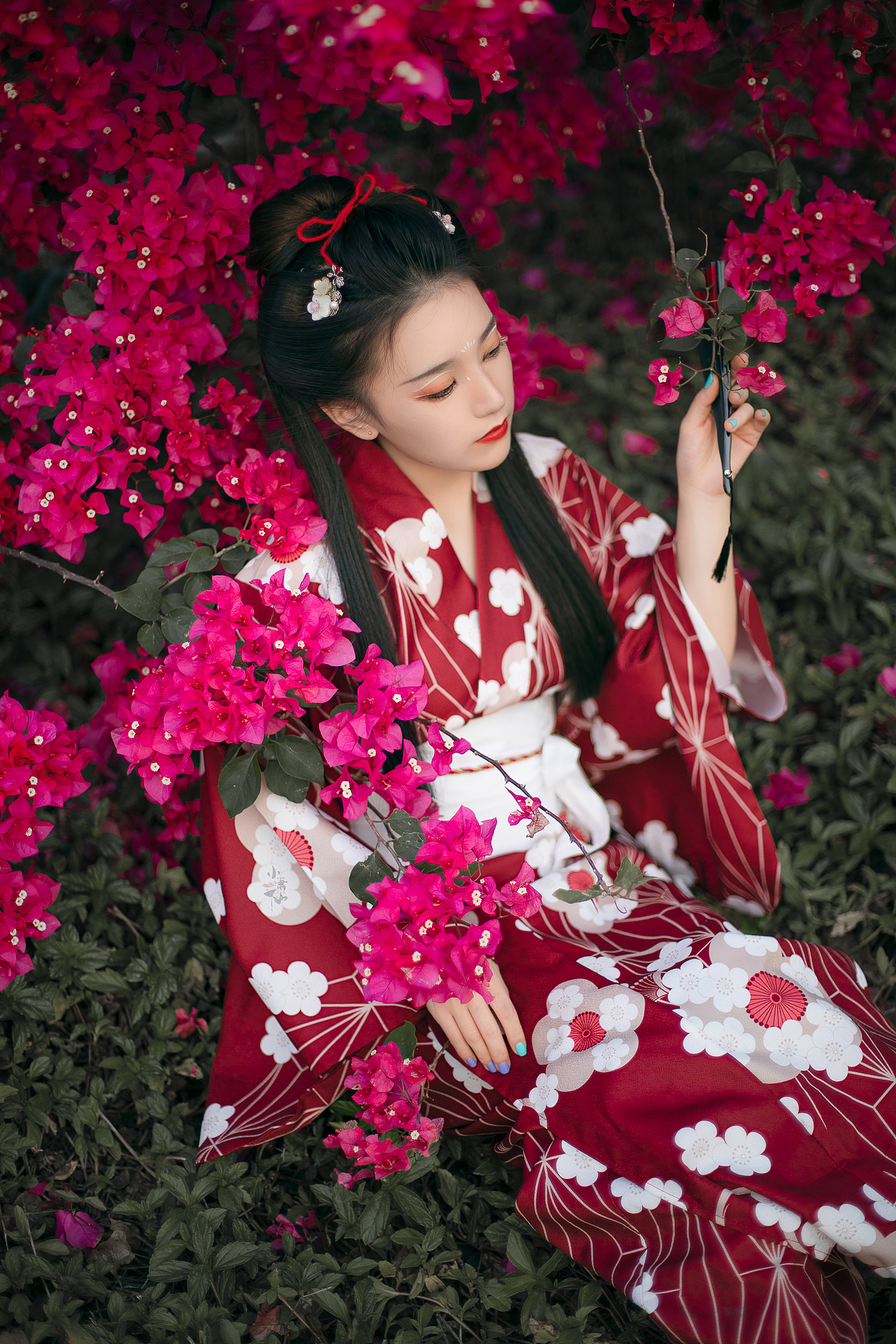日风和服、春日撒欢（图ZMjQ3NzQzNzMy） - 人像摄影 - 站酷设计师星野在这里原创素材 - 站酷ZCOOL