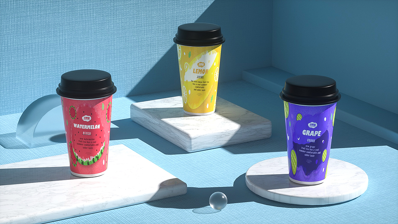 果茶插画（图ZMjcyNjQxMzI0） - 包装 - 站酷设计师大洋_原创素材 - 站酷ZCOOL