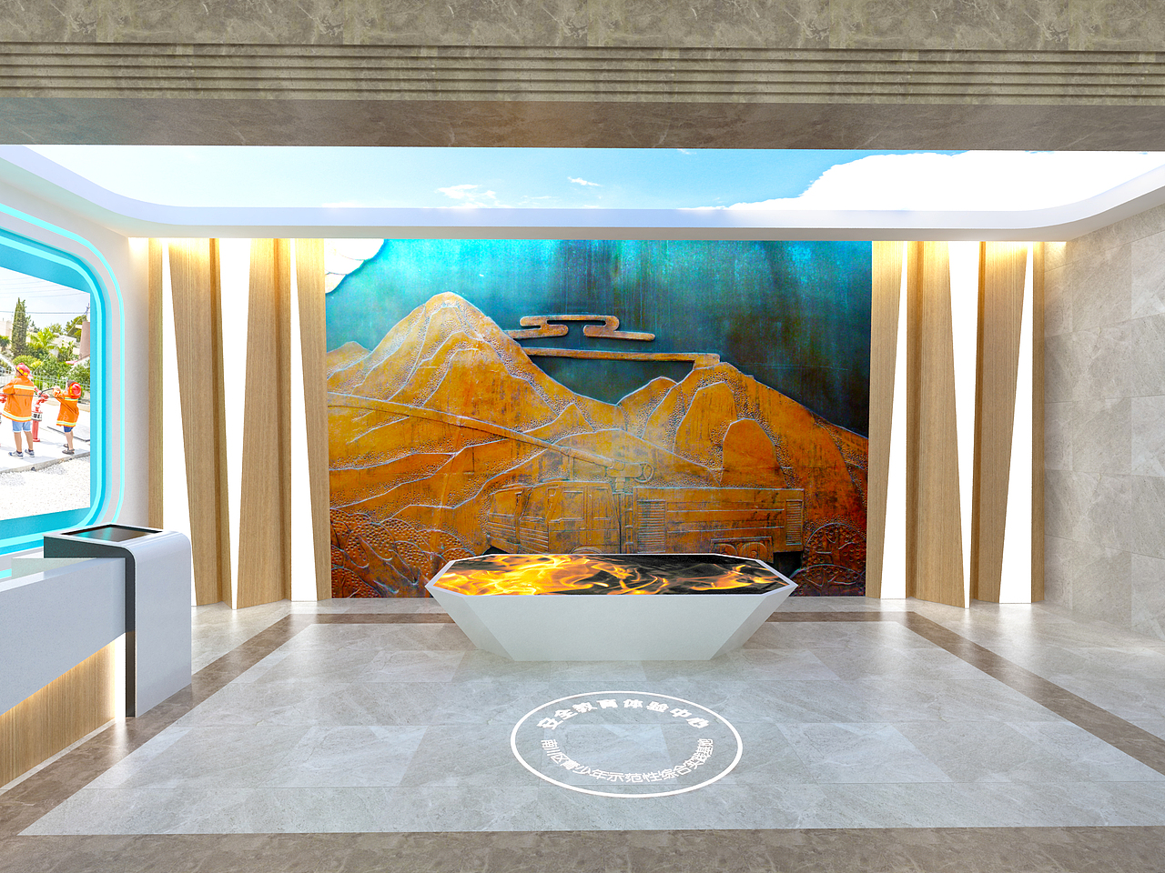 安全教育体验中心（图ZMTAyODQ1MDc2） - 其他三维 - 站酷设计师记忆如风原创素材 - 站酷ZCOOL