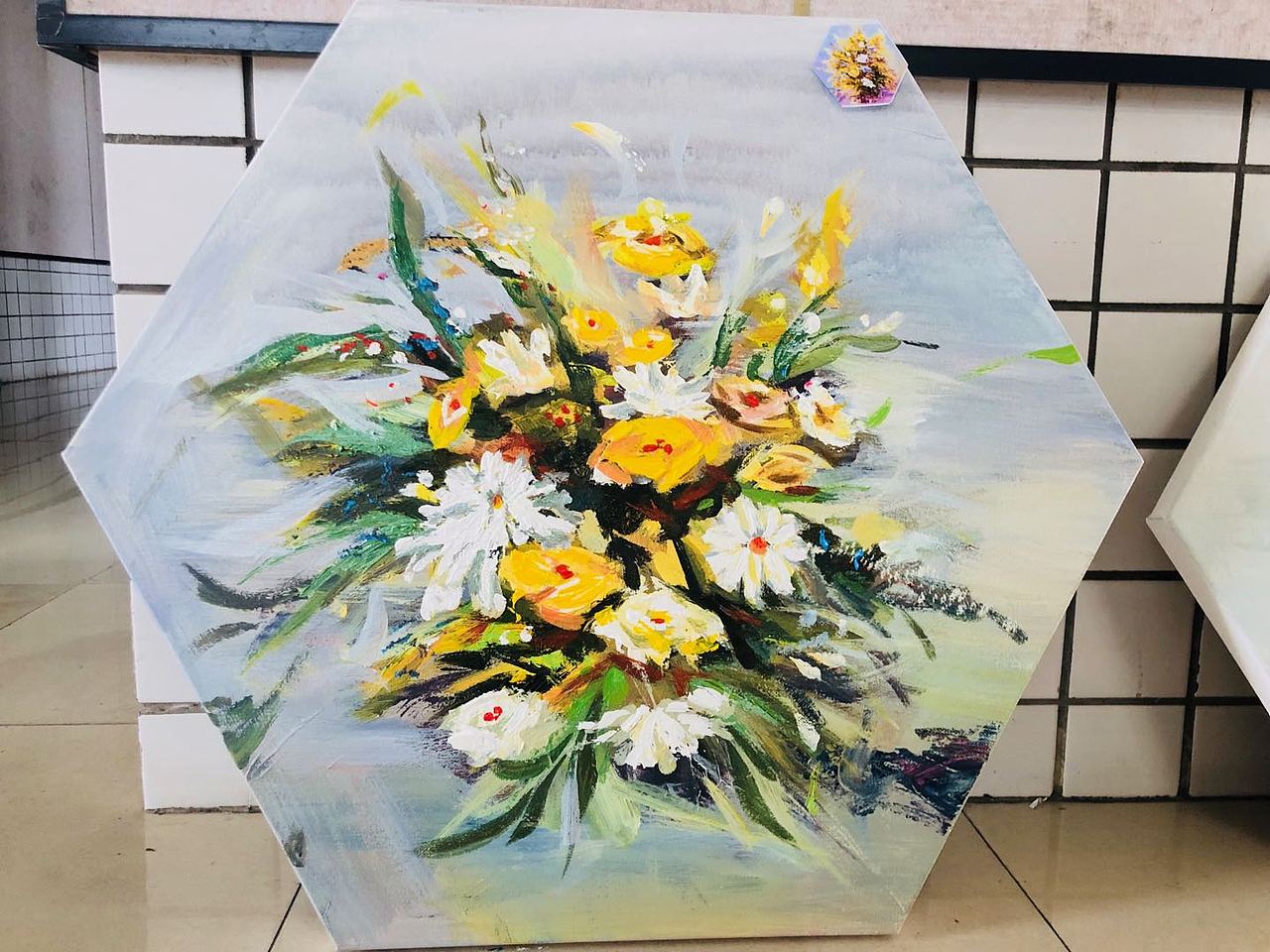 丙烯颜料装饰画