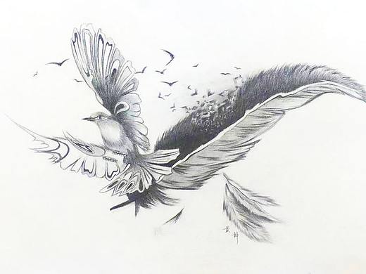 创意素描（个人主页-ZNDY5MDQ4NzI=） - 绘画 - 站酷设计师暮声原创素材 - 站酷ZCOOL