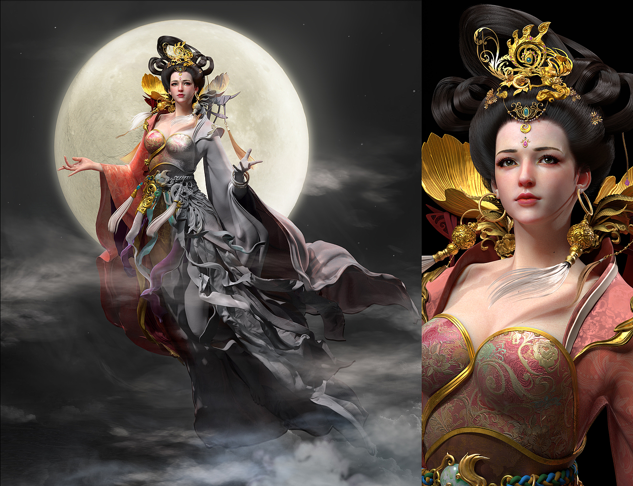 飞升（图ZMTMwNDI2Njg0） - 人物/生物 - 站酷设计师莎士比亚的故事原创素材 - 站酷ZCOOL