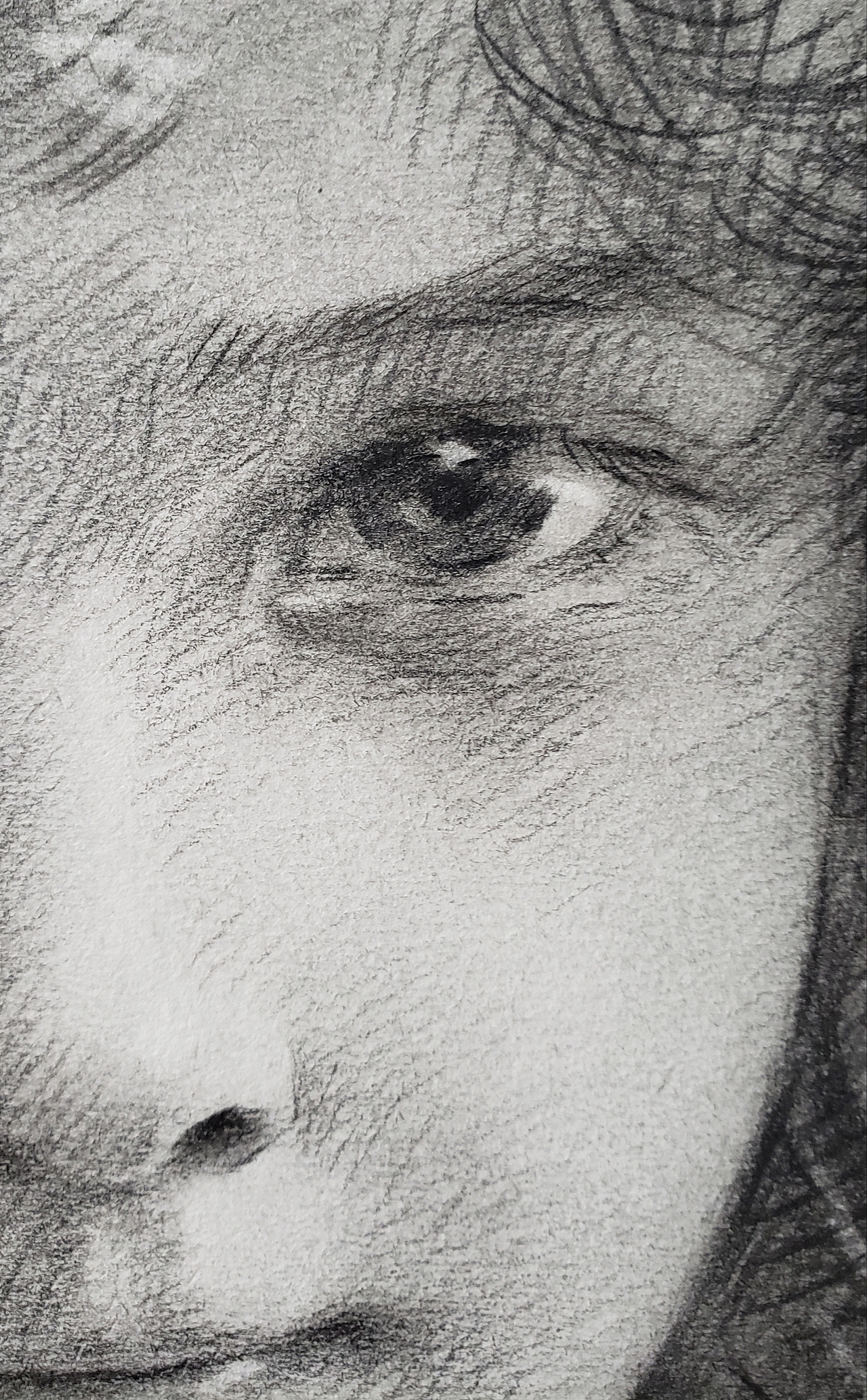 欧美女孩素描|纯艺术|绘画|张临_原创作品-站酷(zcool)