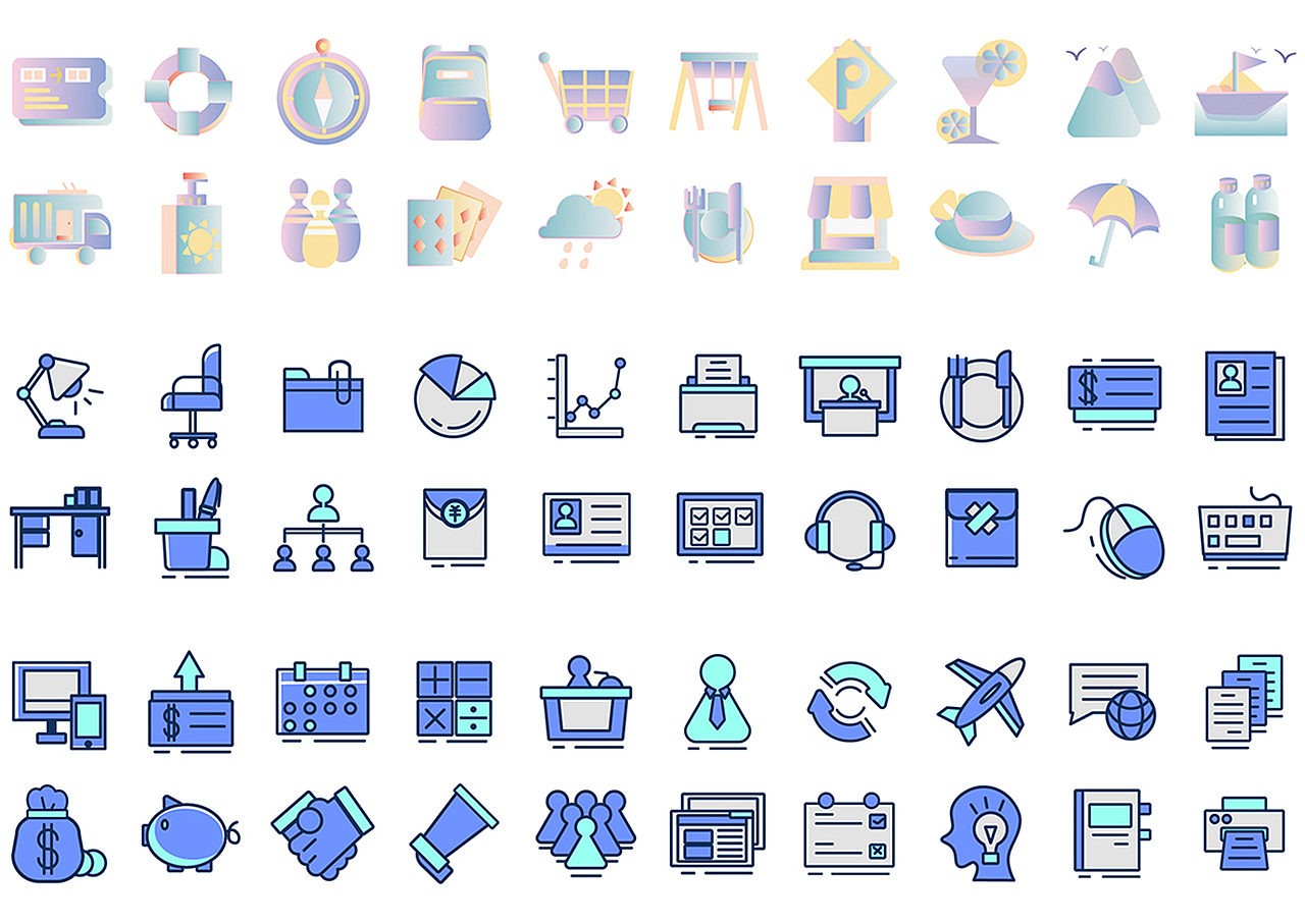 300多个AI矢量图标（图ZMjc0MTY0OTI0） - 图标 - 站酷设计师一小杨梅原创素材 - 站酷ZCOOL