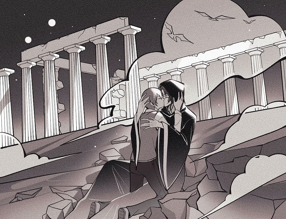 《真爱》小说手书