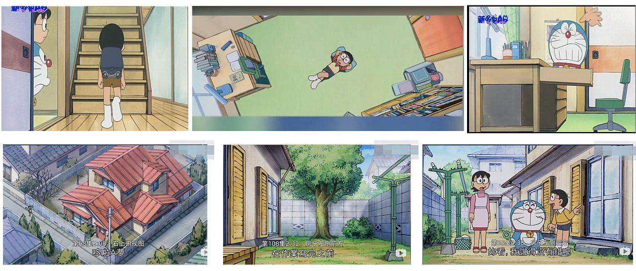 大雄和哆啦a梦的家(新增了材质)_aichen_333-站酷zcool