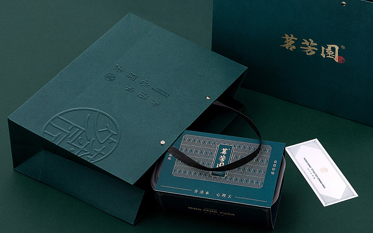 茗芳園港式茶餐厅 品牌设计 空间设计 港式餐饮