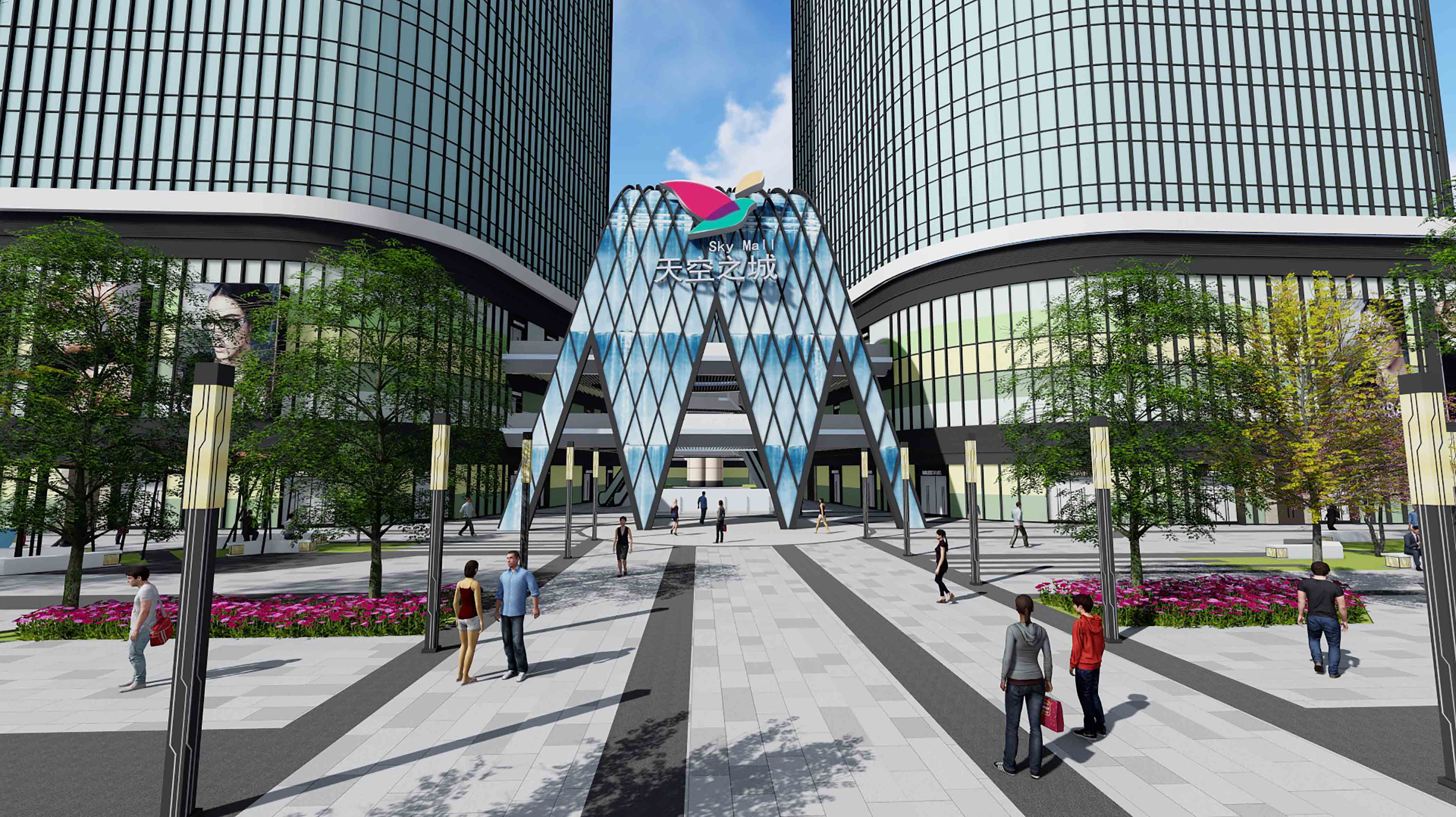 走进家门口的"朋友圈"| 商业综合体景观设计