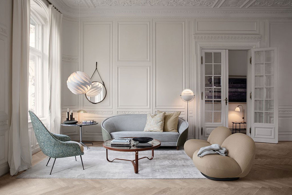 丹麦进口时尚休闲家具GUBI,简欧就是这个范儿