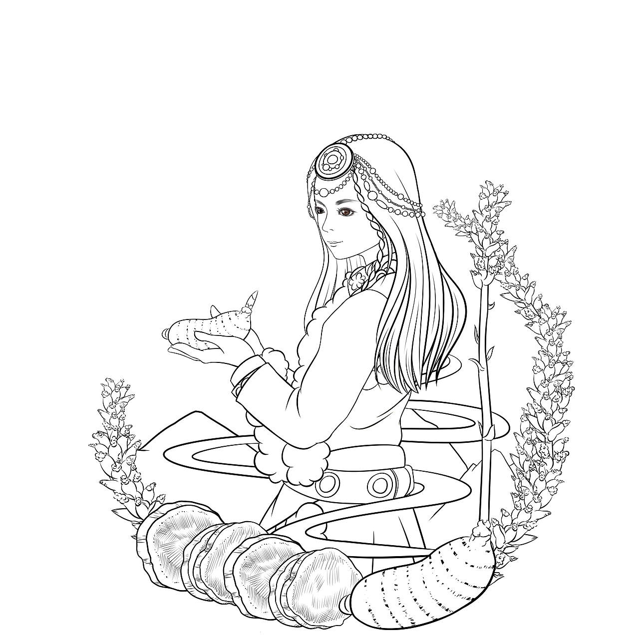 西藏林芝藏三宝 天麻