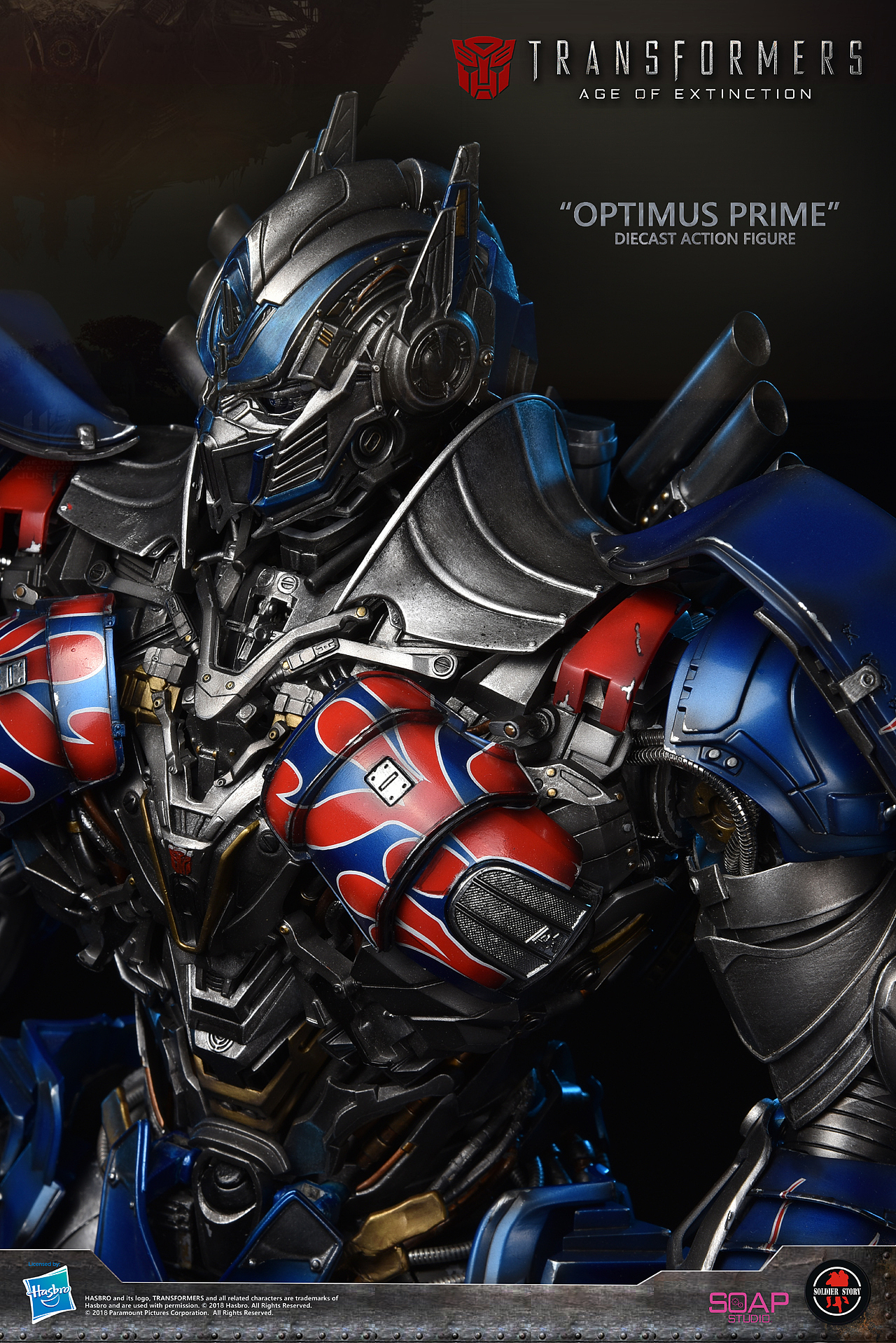 solider story变形金刚4绝迹逢生20寸可动合金 擎天柱 _soldierstory-