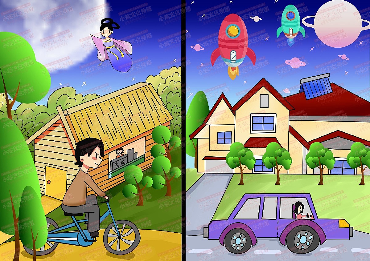 中小学生绘画 电脑绘画作品中小学电脑绘画作品23