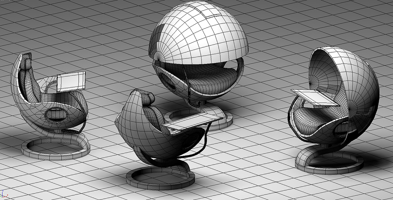 工作空间座椅设计