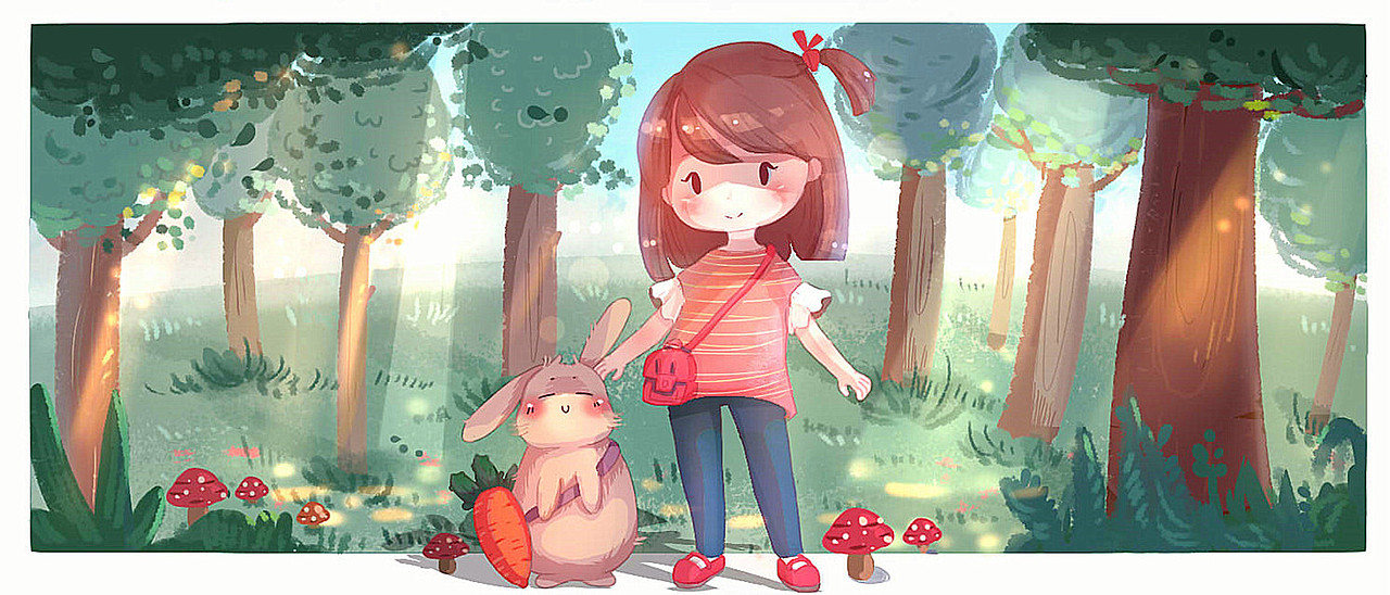 小温暖（图ZMzg4MjcxMDg=） - 艺术插画 - 站酷设计师牛小美milk原创素材 - 站酷ZCOOL
