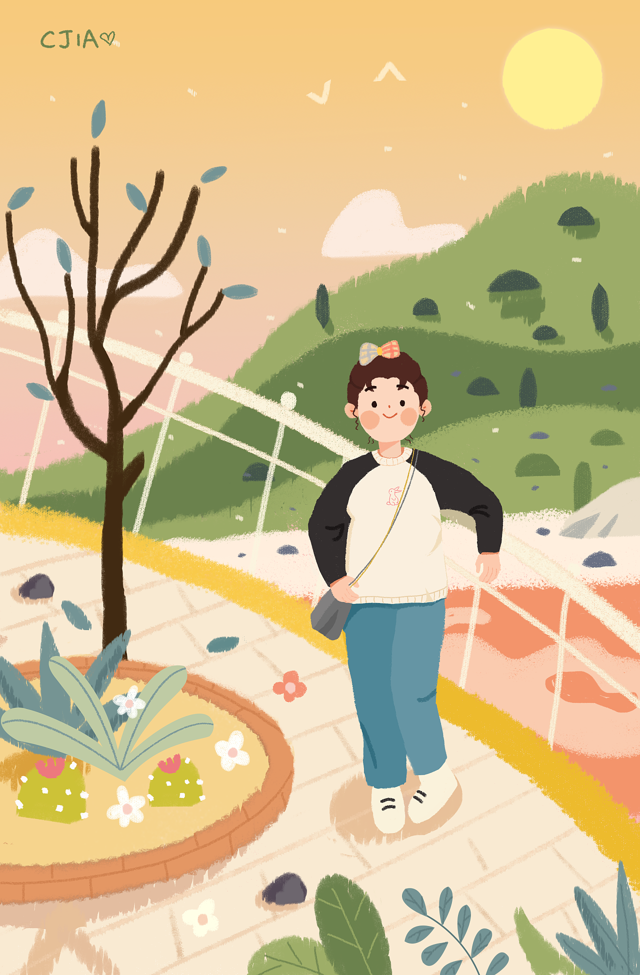 插画练习饭太稀风格