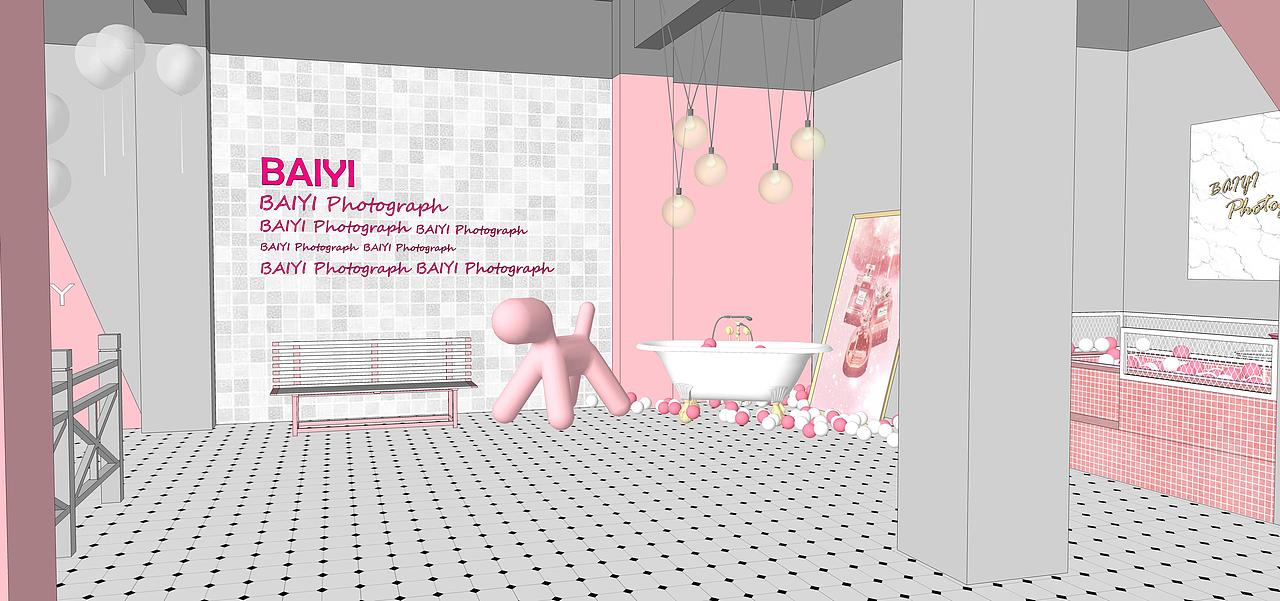 店铺设计丨摄影工作室外建筑及室内设计