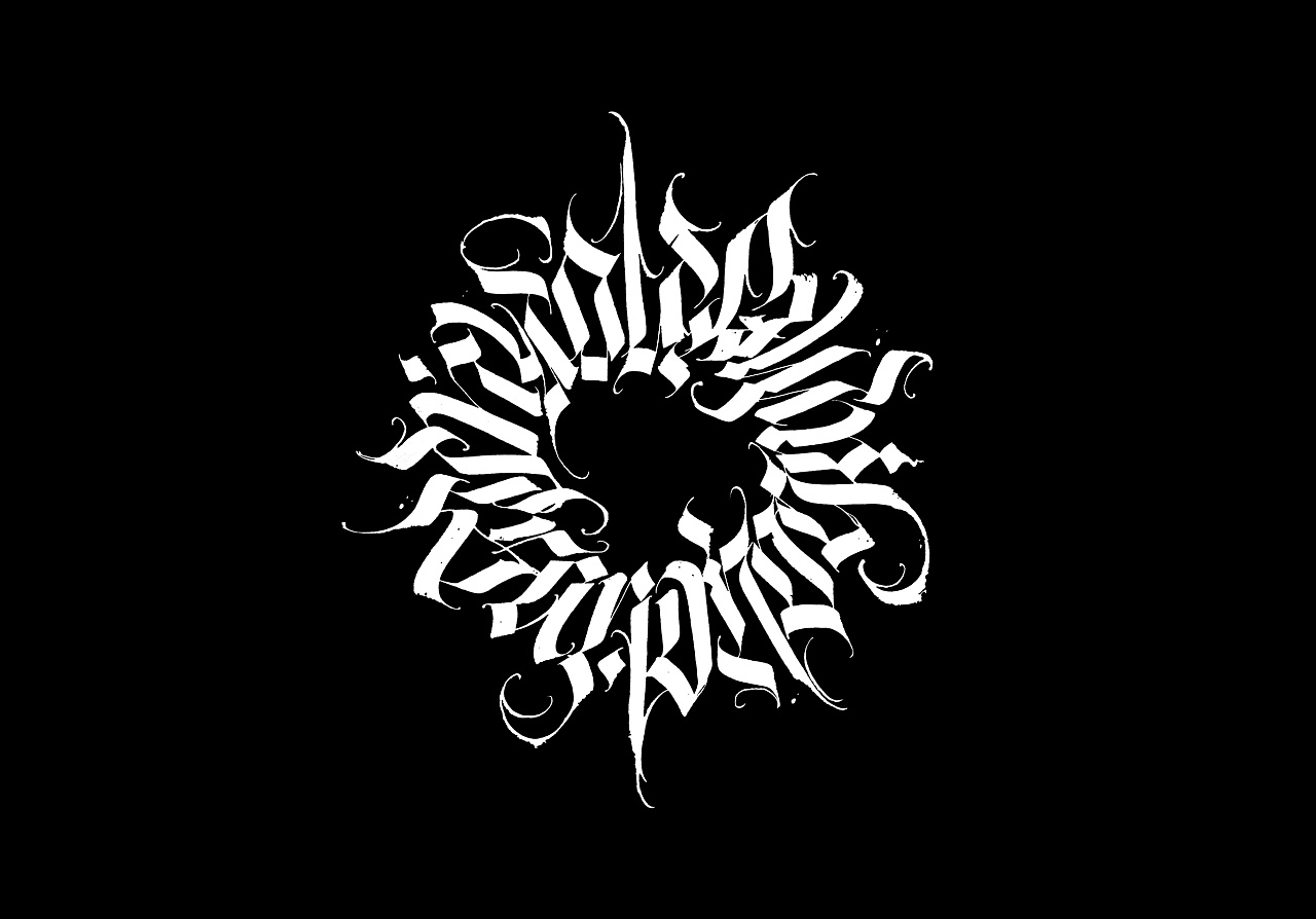 分享做的英文哥特字体logo设计|平面|字体/字形|cloudlayer - 原创作