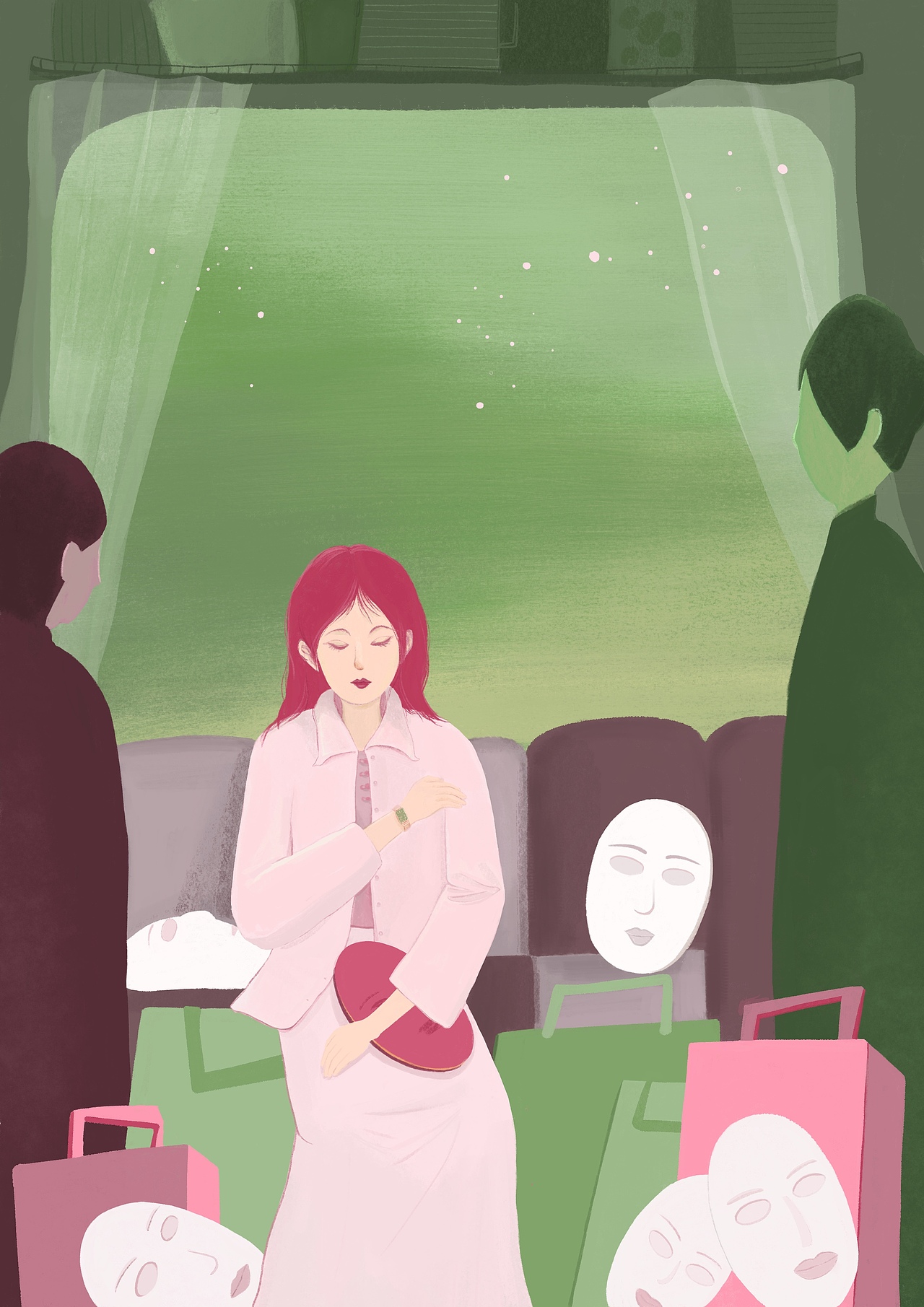 《每一天》（图ZMjg5OTEzMjg0） - 艺术插画 - 站酷设计师april_zhang原创素材 - 站酷ZCOOL