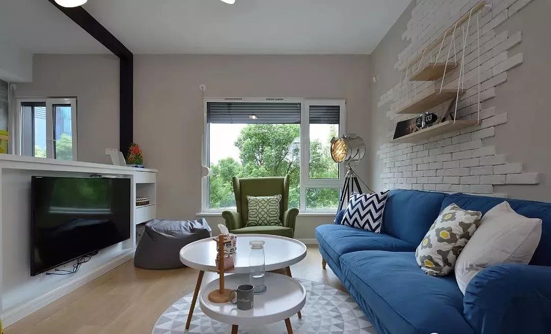 90㎡简约小复式，客厅隔断+隔断框，通透充满艺术感！（图ZMTI4NzQ2OTU2） - 家装设计 - 站酷设计师恒阁装饰原创素材 - 站酷ZCOOL