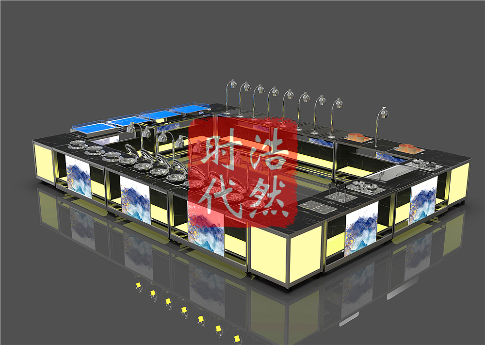 折叠布菲台图片