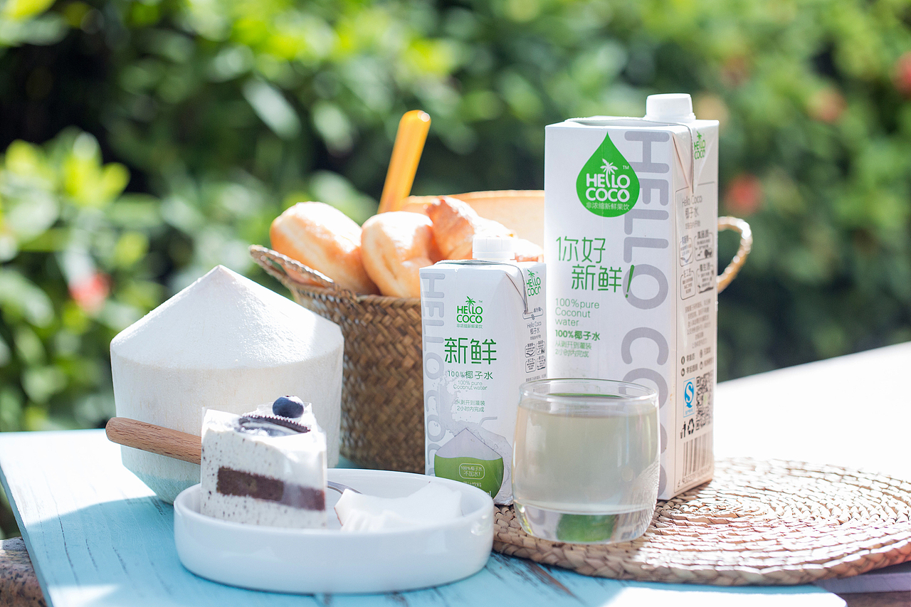HELLO COCO 椰子水包装设计