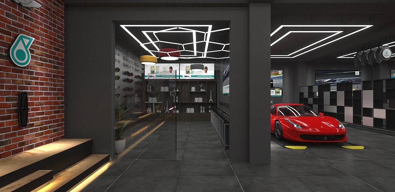 汽车修理厂装修案例