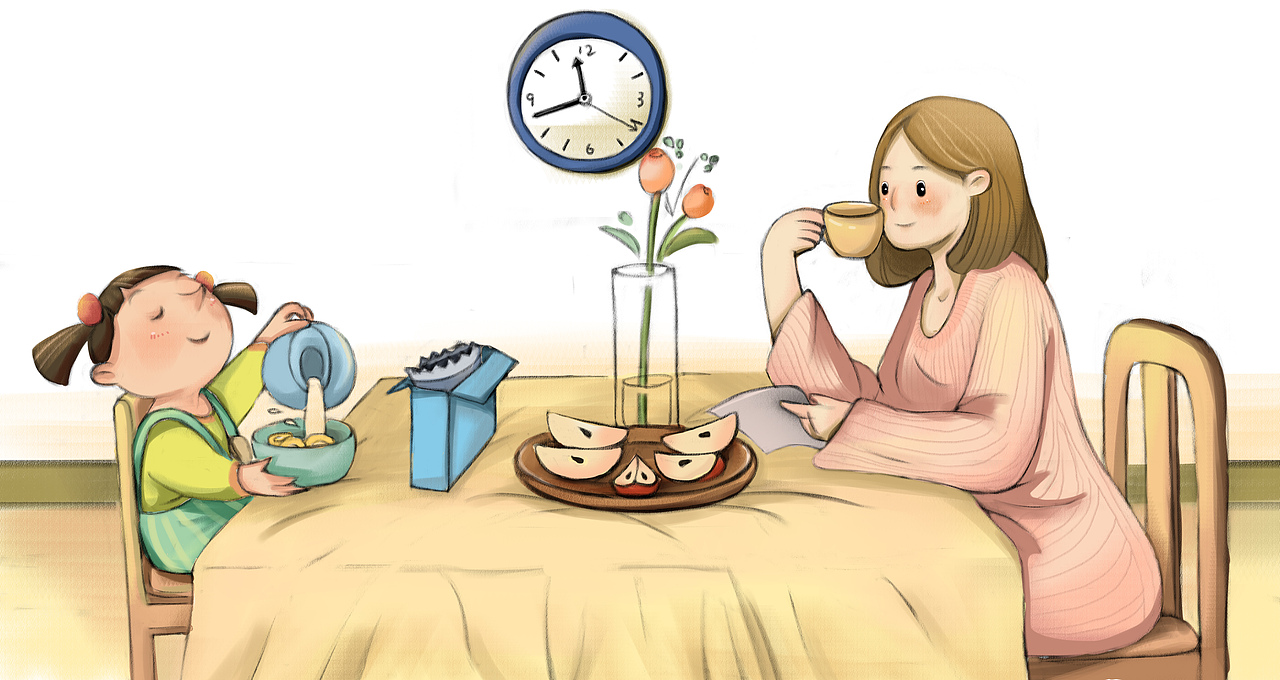 现在，我是老大了（图ZOTUzNDQ0MTI=） - 儿童插画 - 站酷设计师李米平原创素材 - 站酷ZCOOL