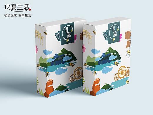 《寻蜜》蜂蜜包装