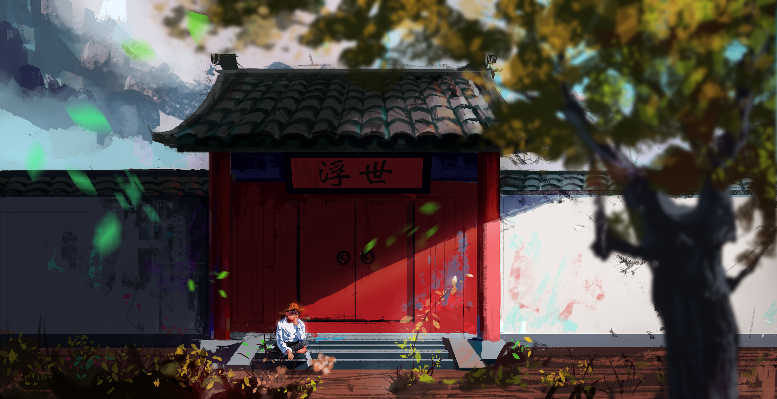 场景原创 ——门前