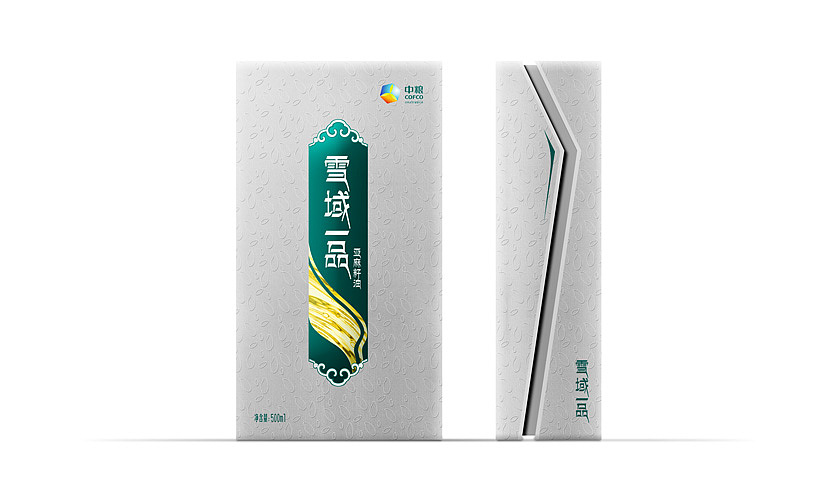亚麻籽油包装设计/食用油包装设计/农产品包装设计公司/粮油包装设计