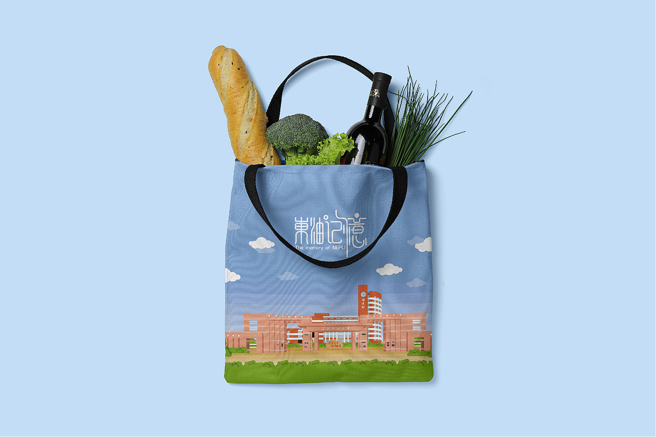 【献礼校庆】“东油记忆”之校园文创设计（图ZMjIyMzE1ODM2） - 新锐潮流插画 - 站酷设计师孟小画儿原创素材 - 站酷ZCOOL