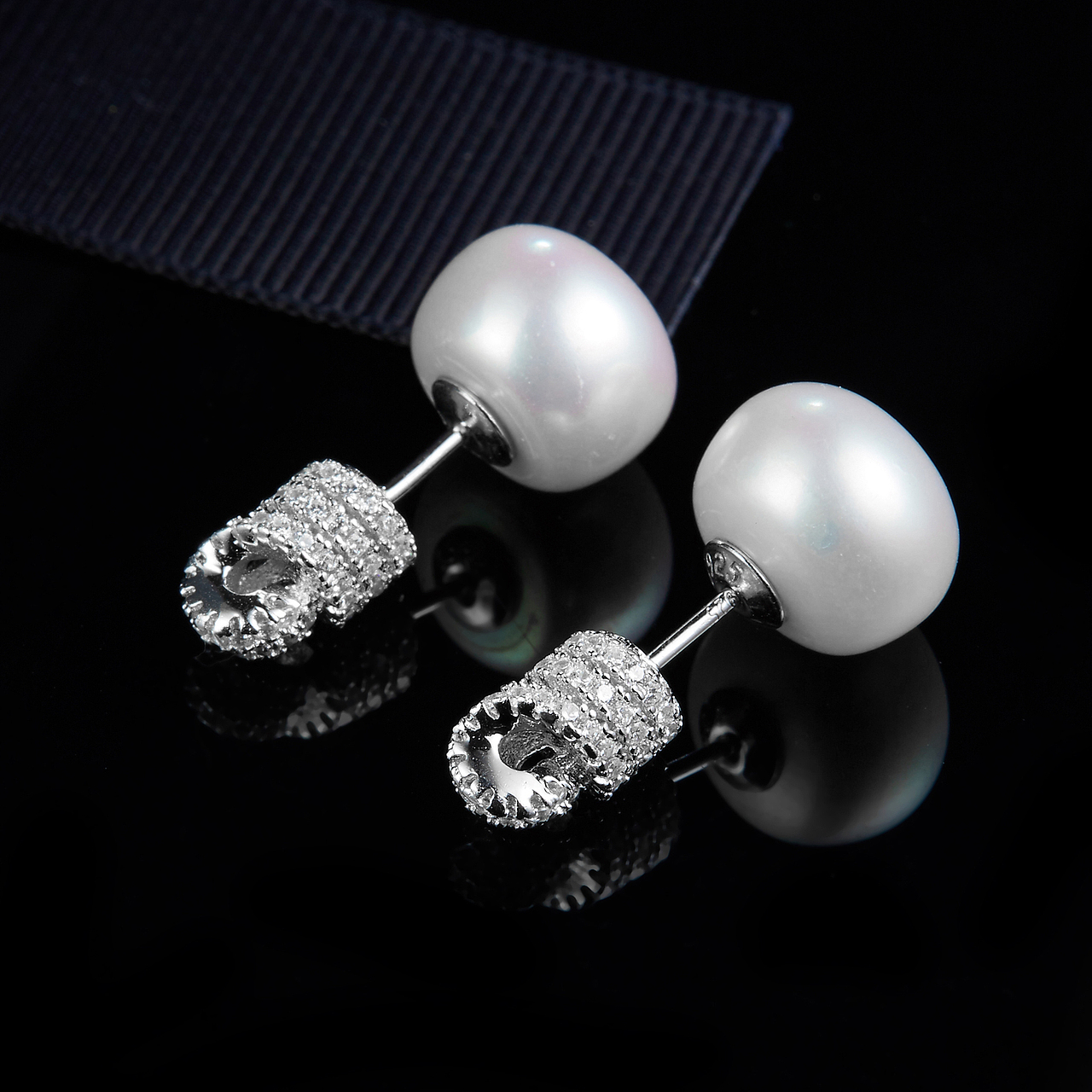 商业珠宝黑色场景摄影拍摄