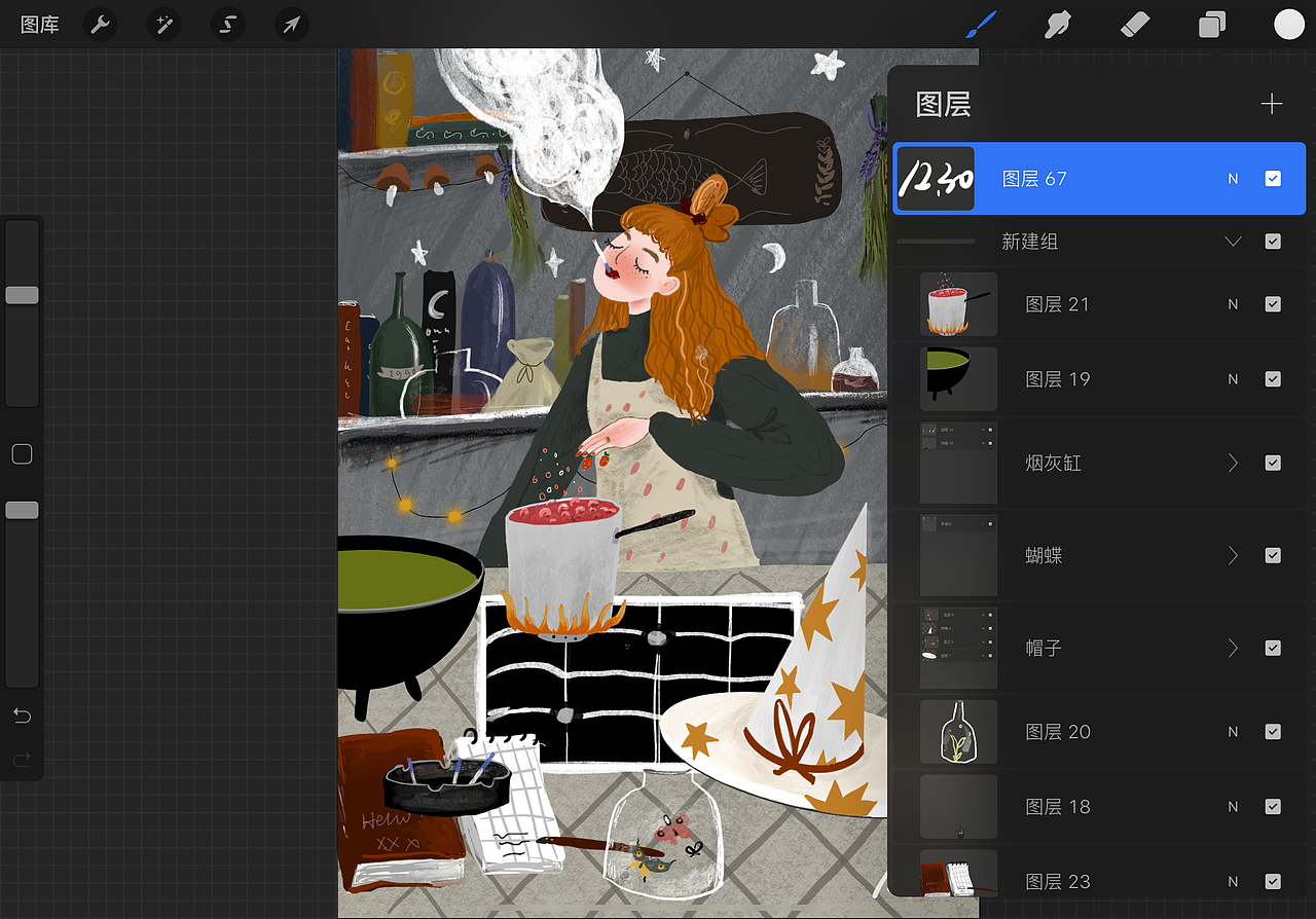 自画插画（图ZMTkxNDU4NzUy） - 图案 - 站酷设计师活捉一只关关原创素材 - 站酷ZCOOL