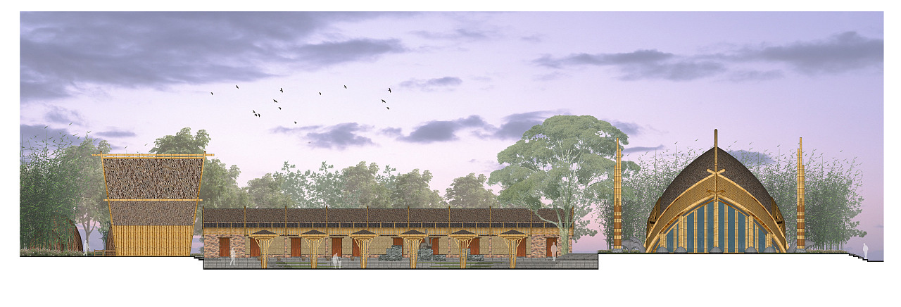 Music Museum & Art settlement building design·2015（图ZMzU2OTg3MjQ=） - 建筑设计 - 站酷设计师OANNAO原创素材 - 站酷ZCOOL