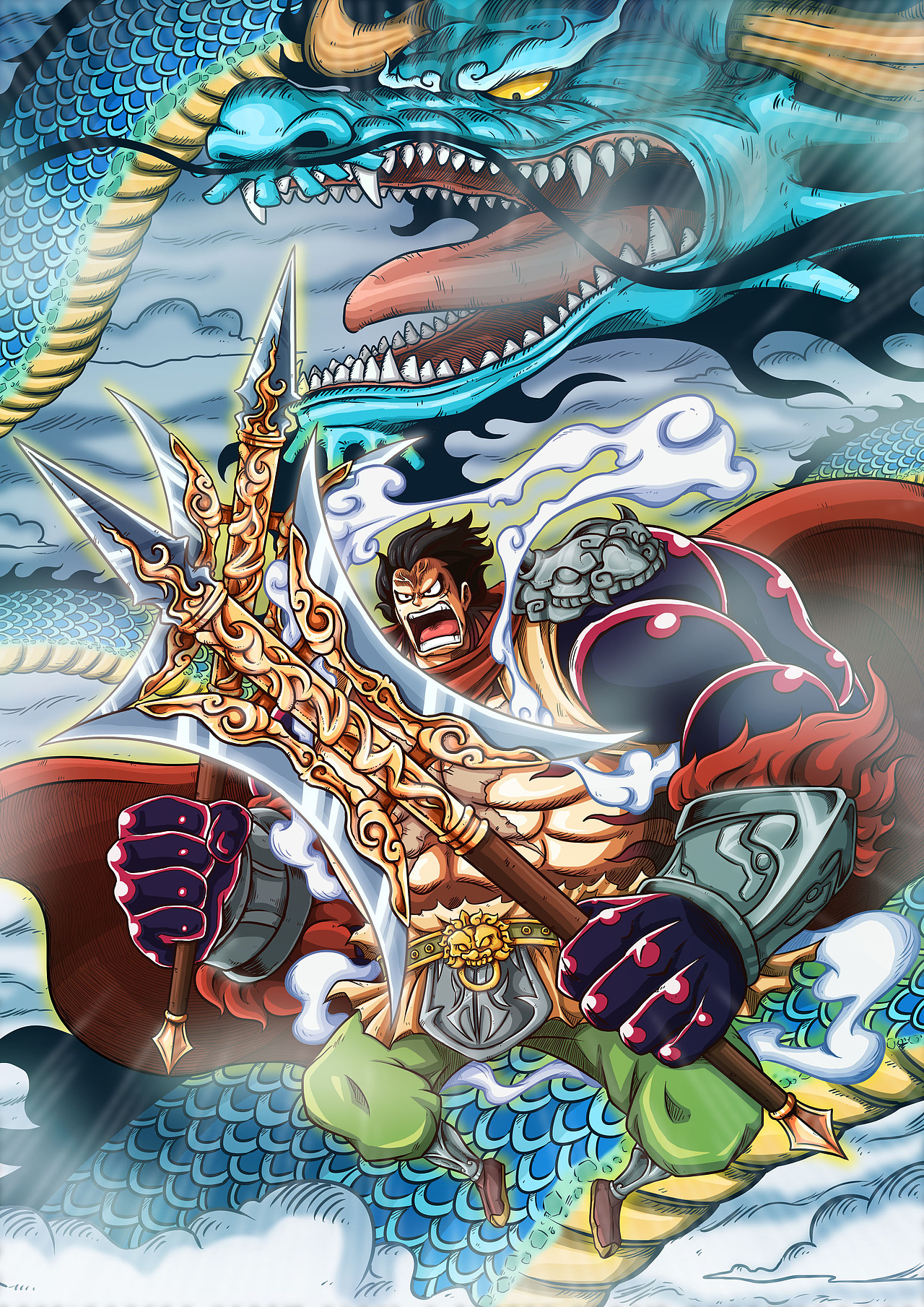 海贼王路飞四档典韦