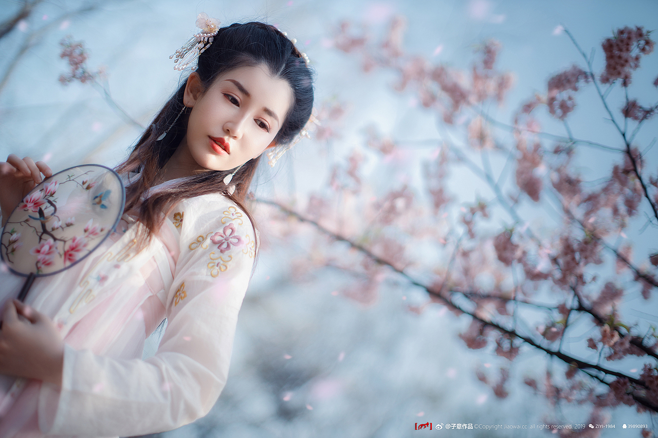 《樱花落，纷如雪》（图ZMTUyMzcyOTQ0） - 人像摄影 - 站酷设计师摄影师子意原创素材 - 站酷ZCOOL