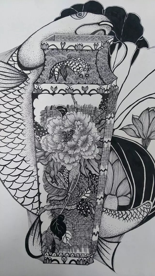 黑白装饰画 - 原创作品 - 站酷(zcool)